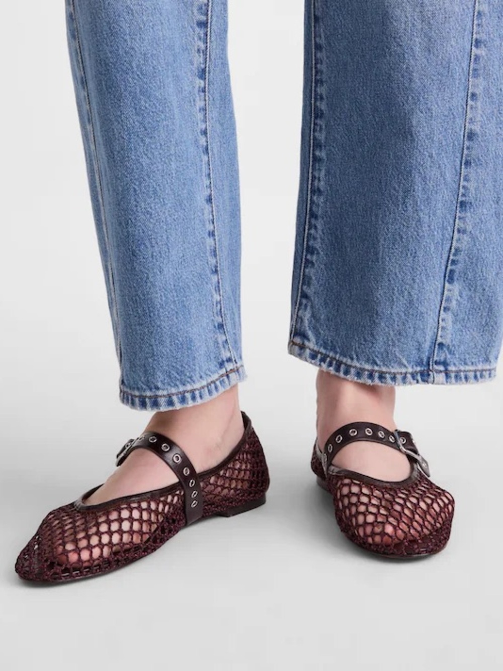 Madewell ‘Remy’ Mary Jane woven flats